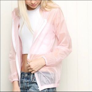 Brandy Melville Scar Hooded Jacket